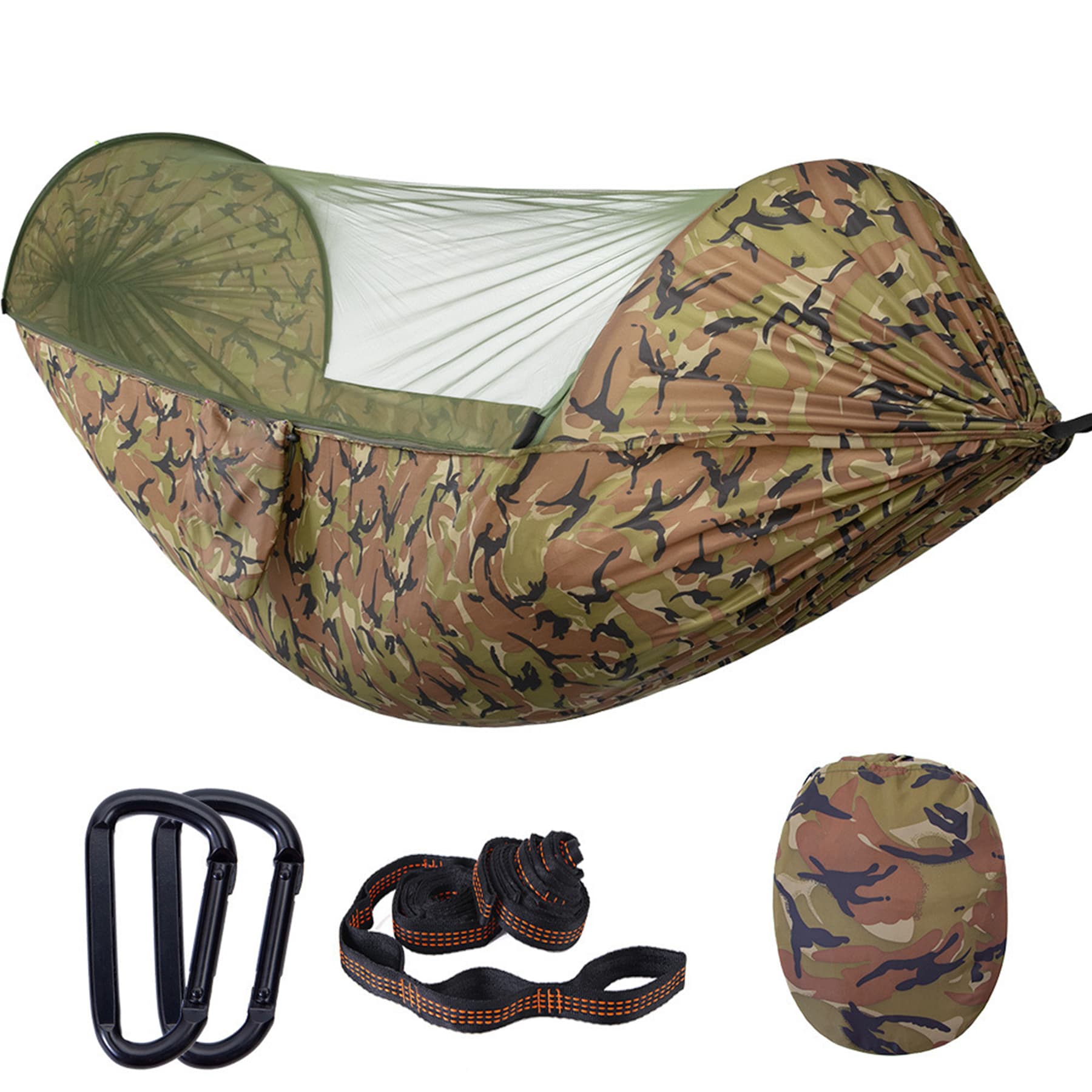 Lightweight Hammock Tent With Straps thumbnail 2