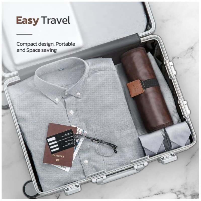 Custom Compact Toiletry Bag for Men with All-Over Printing thumbnail 3
