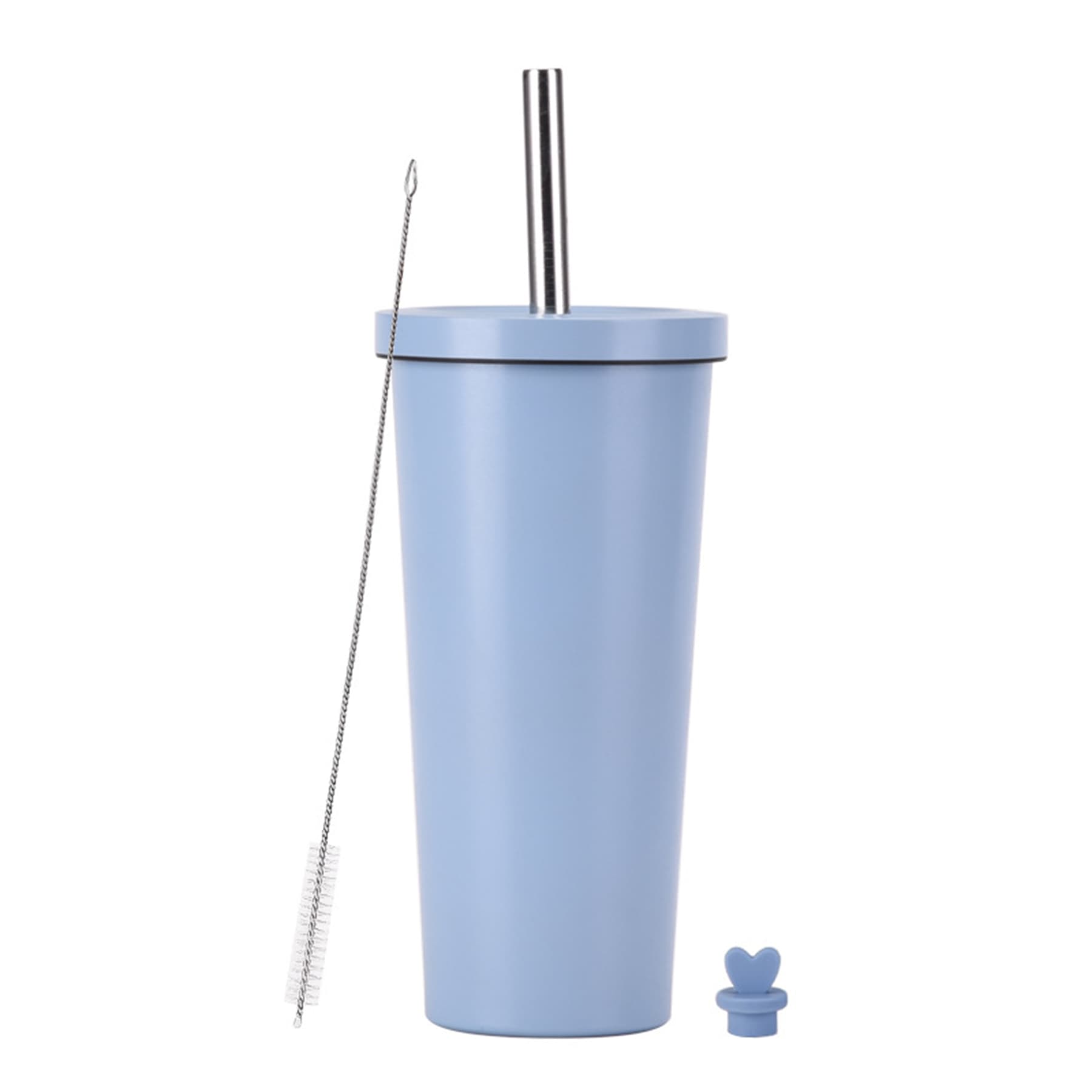 24 oz. Insulated Tumbler Cup with Straw thumbnail 23