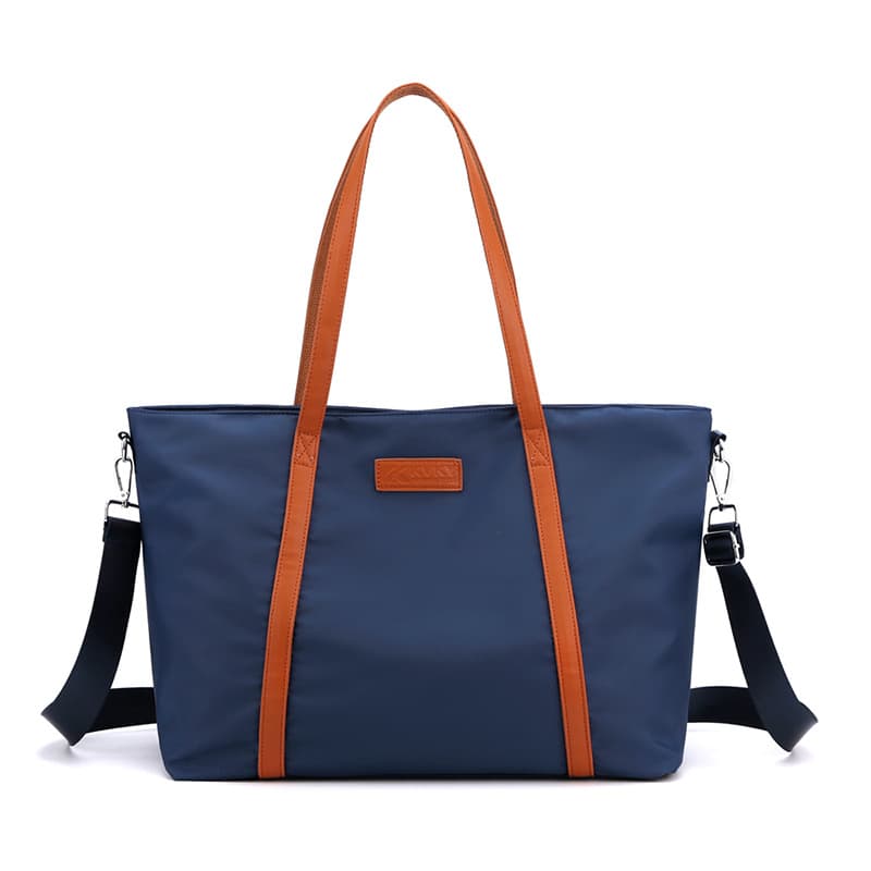 Leather Nylon Shoulder Crossbody Bag thumbnail 4
