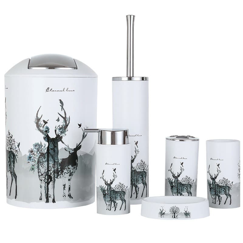 6Pcs Bathroom Accessories Set thumbnail 5