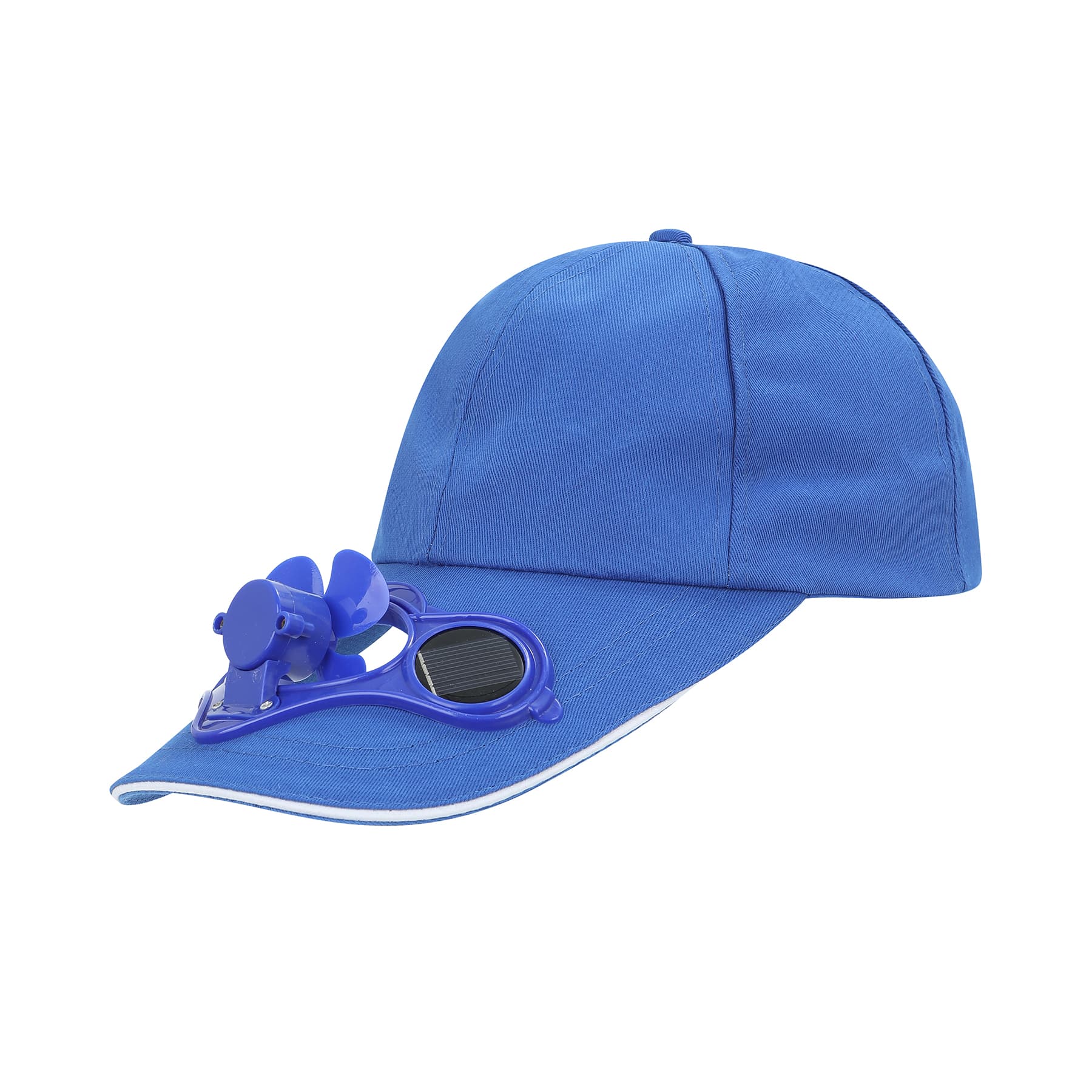 Baseball Cap With Solar Sun Power Cool Fan thumbnail 4