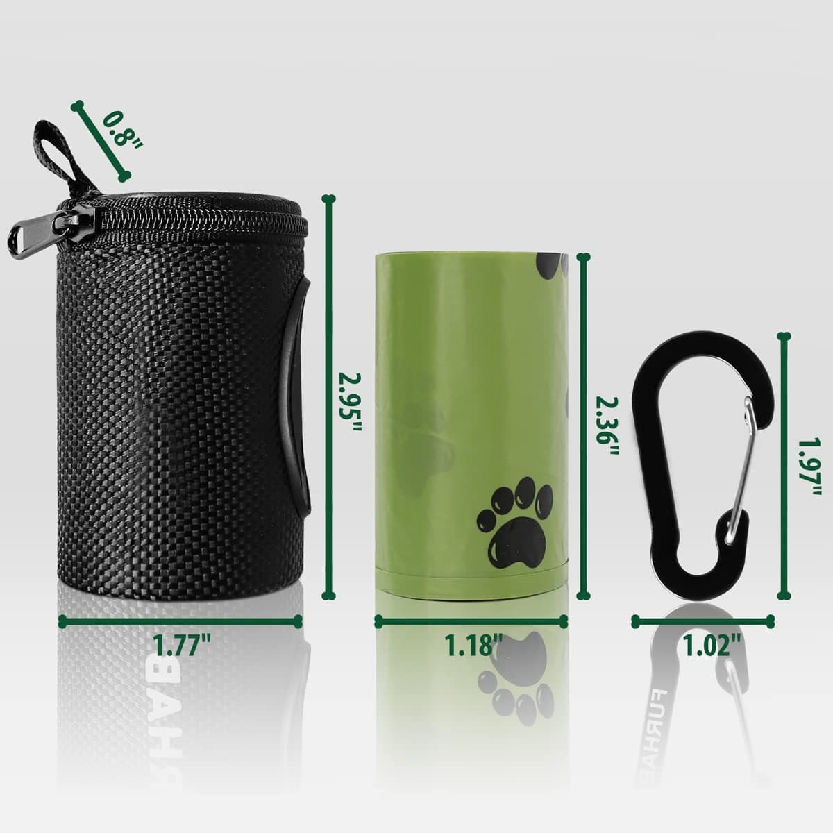 Dog Poop Bag Holder for Leash Doggie