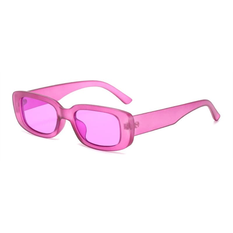 Vintage Square Eyewear Retro Trendy Wide Frame Sunglasses thumbnail 7