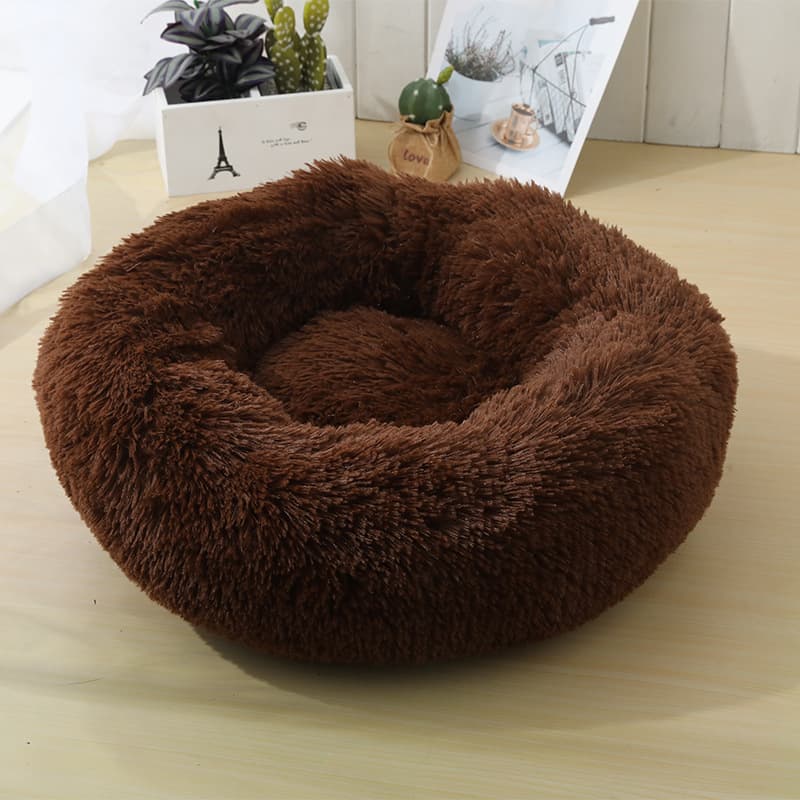 Pet Beds for Cats Dog Memory Foam Donut Cuddler thumbnail 5
