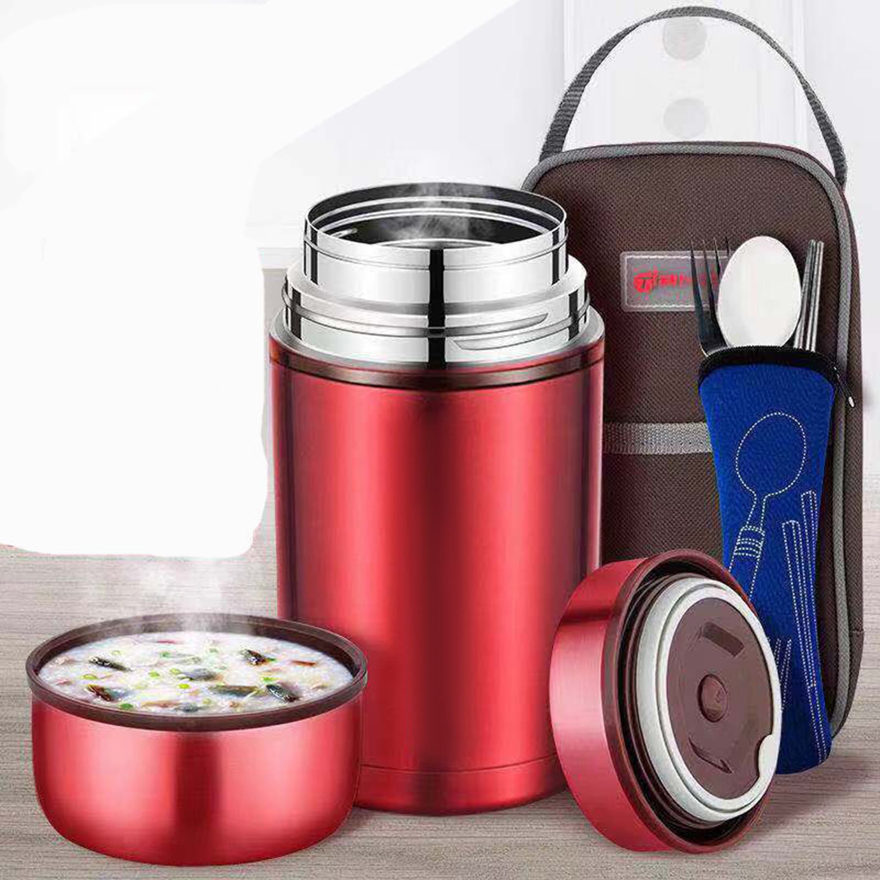 34Oz Lunch Box Stainless Steel 18/10 thumbnail 5