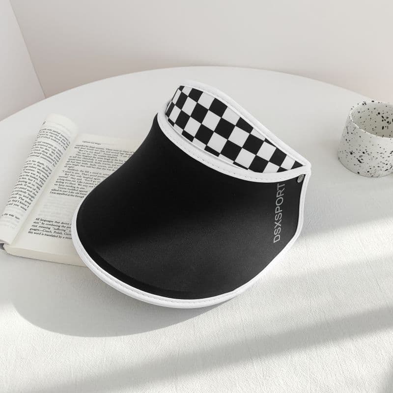 Empty Visor Cap For Women Wide Beach Sun Hats thumbnail 5