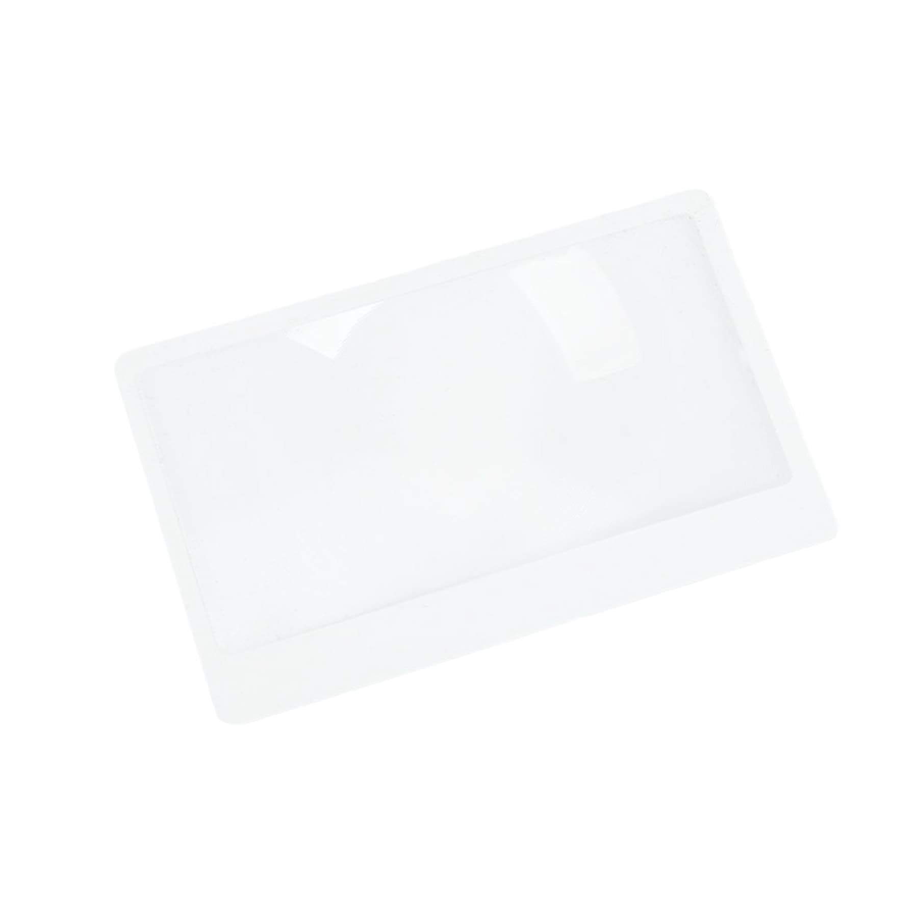 3X Reading Card Size Pvc Magnifier thumbnail 2