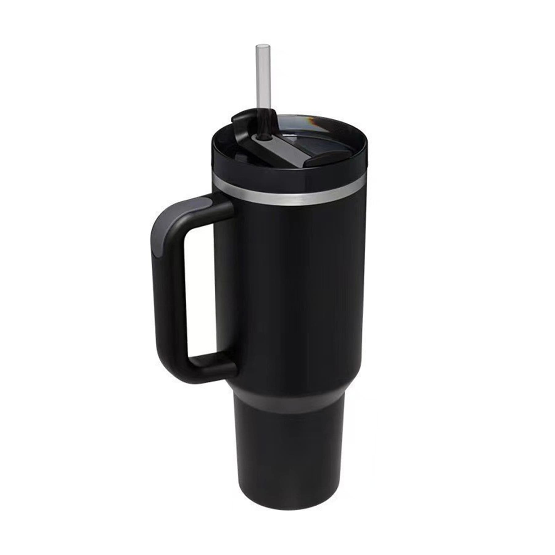 40oz Insulated Stainless Tumbler with Silicone Handle thumbnail 9