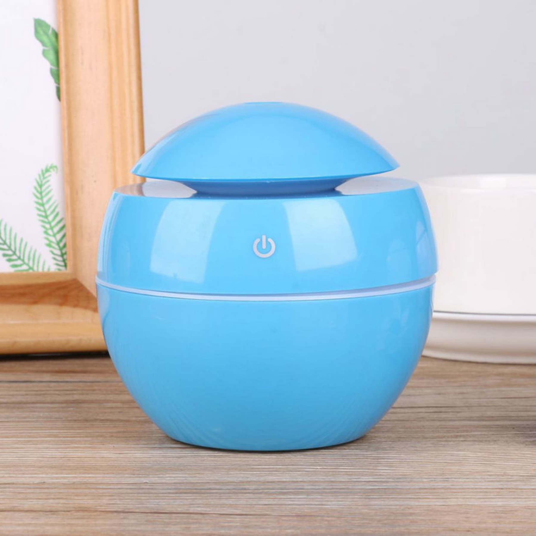 Wood Grain Round Electric Humidifier Aroma Diffuser thumbnail 7