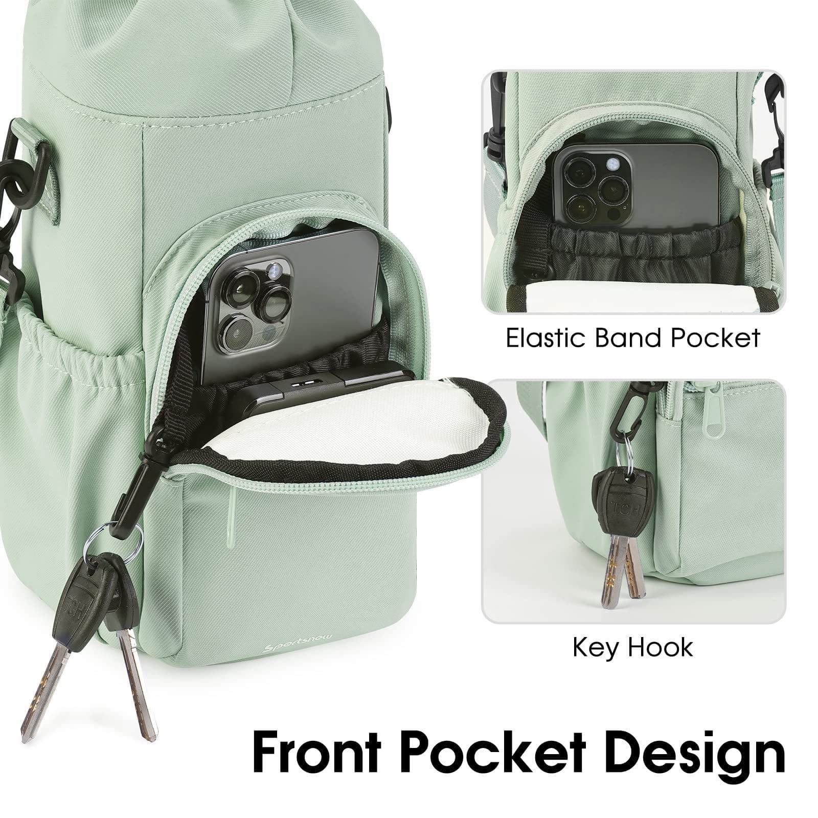 32oz 40oz Custom Insulated Water Bottle Holder with Strap thumbnail 4