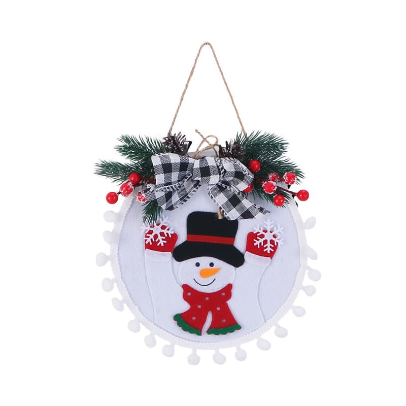 Small Merry Christmas Wreaths For Front Door thumbnail 5