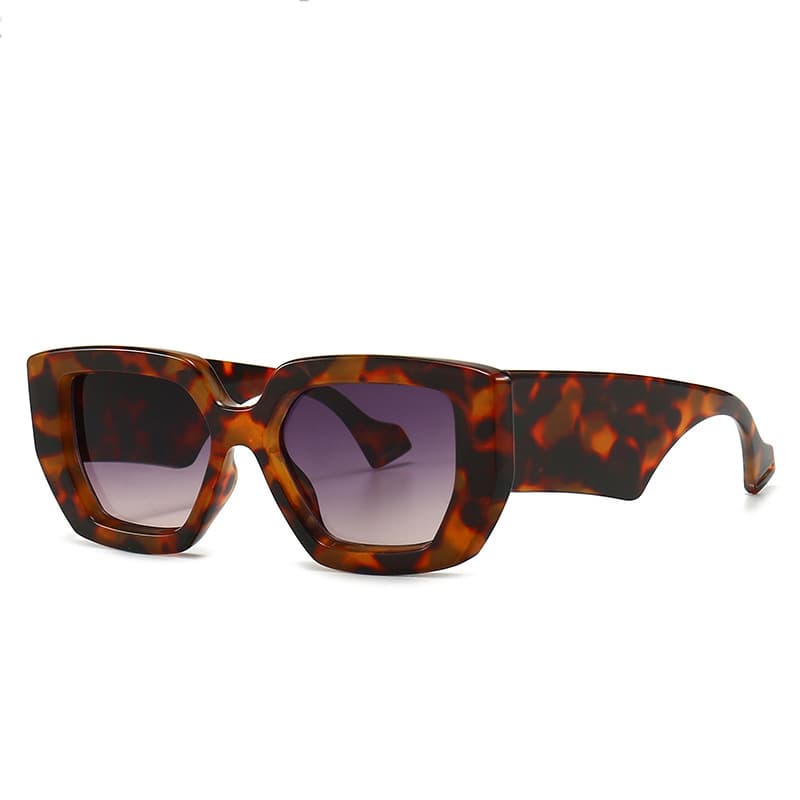 UV Protection Unisex Vintage Square Sunglasses thumbnail 8