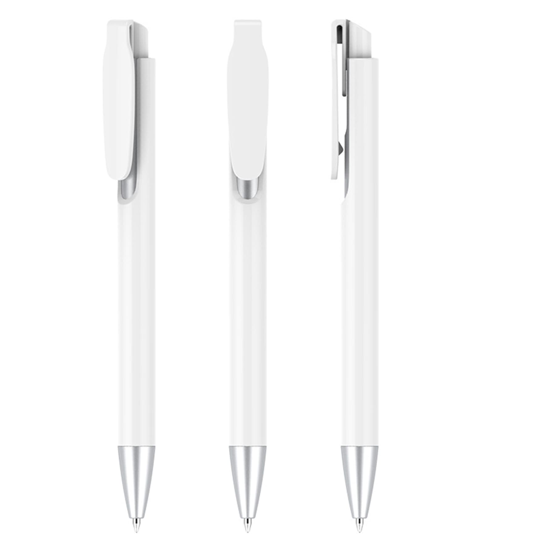 Plastic Retractable Ballpoint Pen thumbnail 2