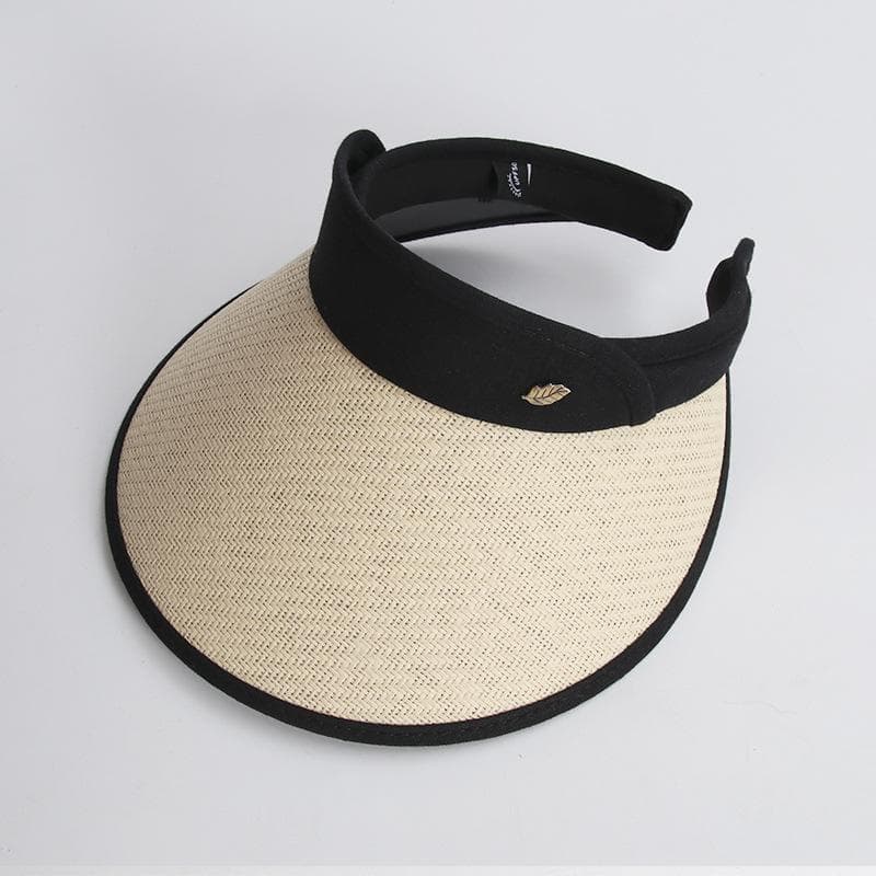 Jute Large brim shade straw hat thumbnail 6