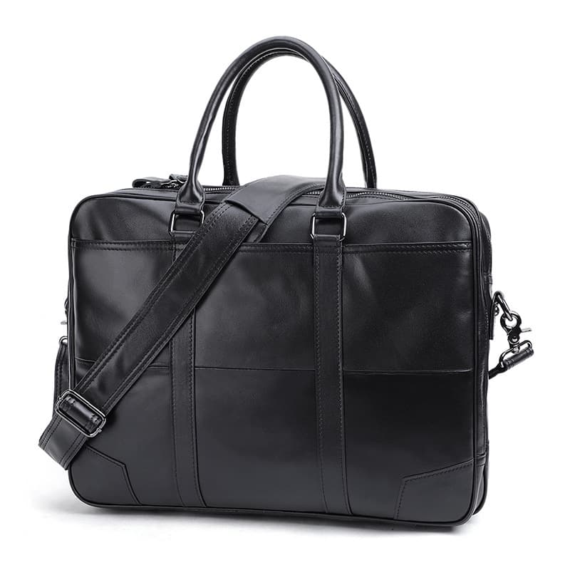 Men’s Leather Messenger Bag thumbnail 3