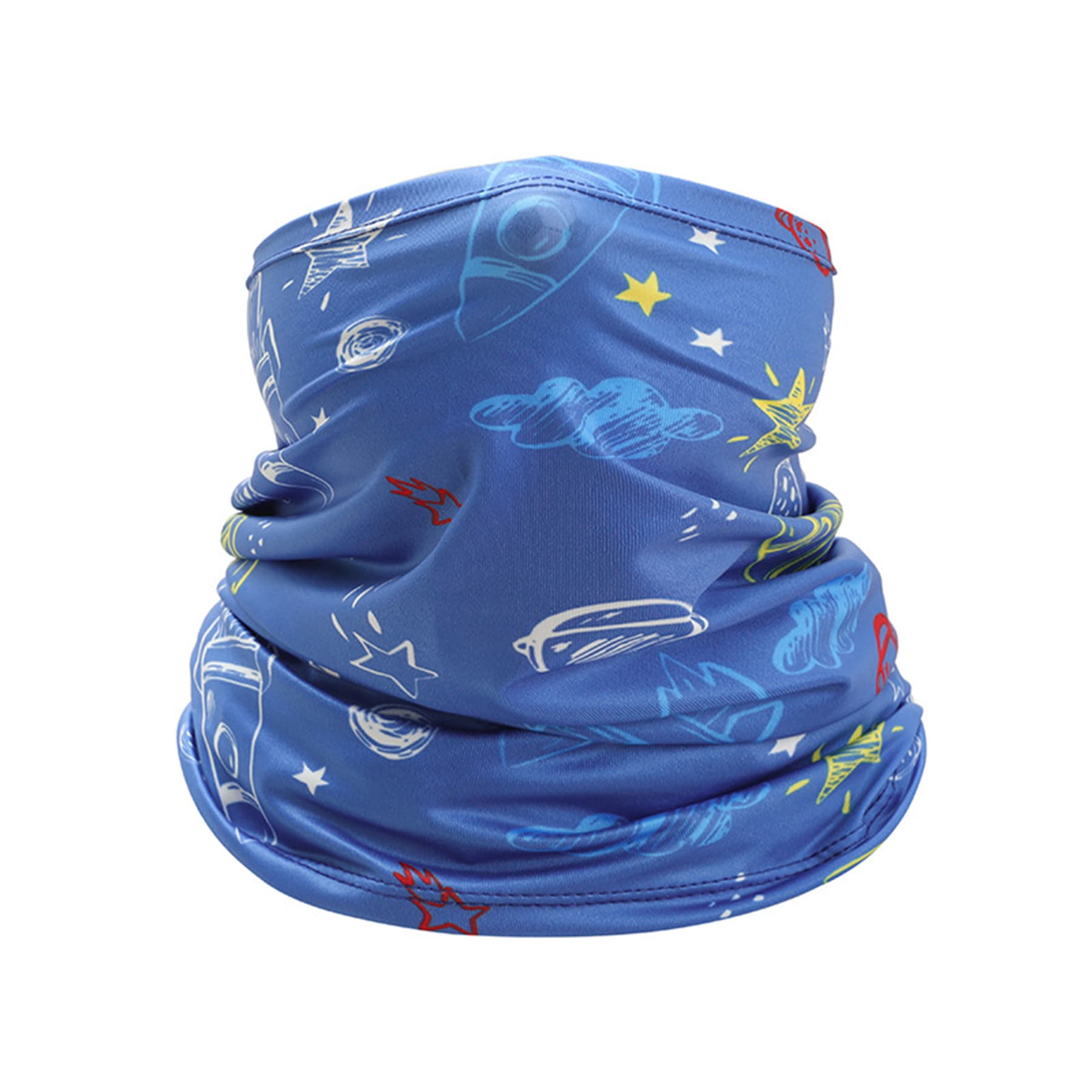 9"x20" Single Layer Lycra Full Color Tube Neck Gaiter thumbnail 8