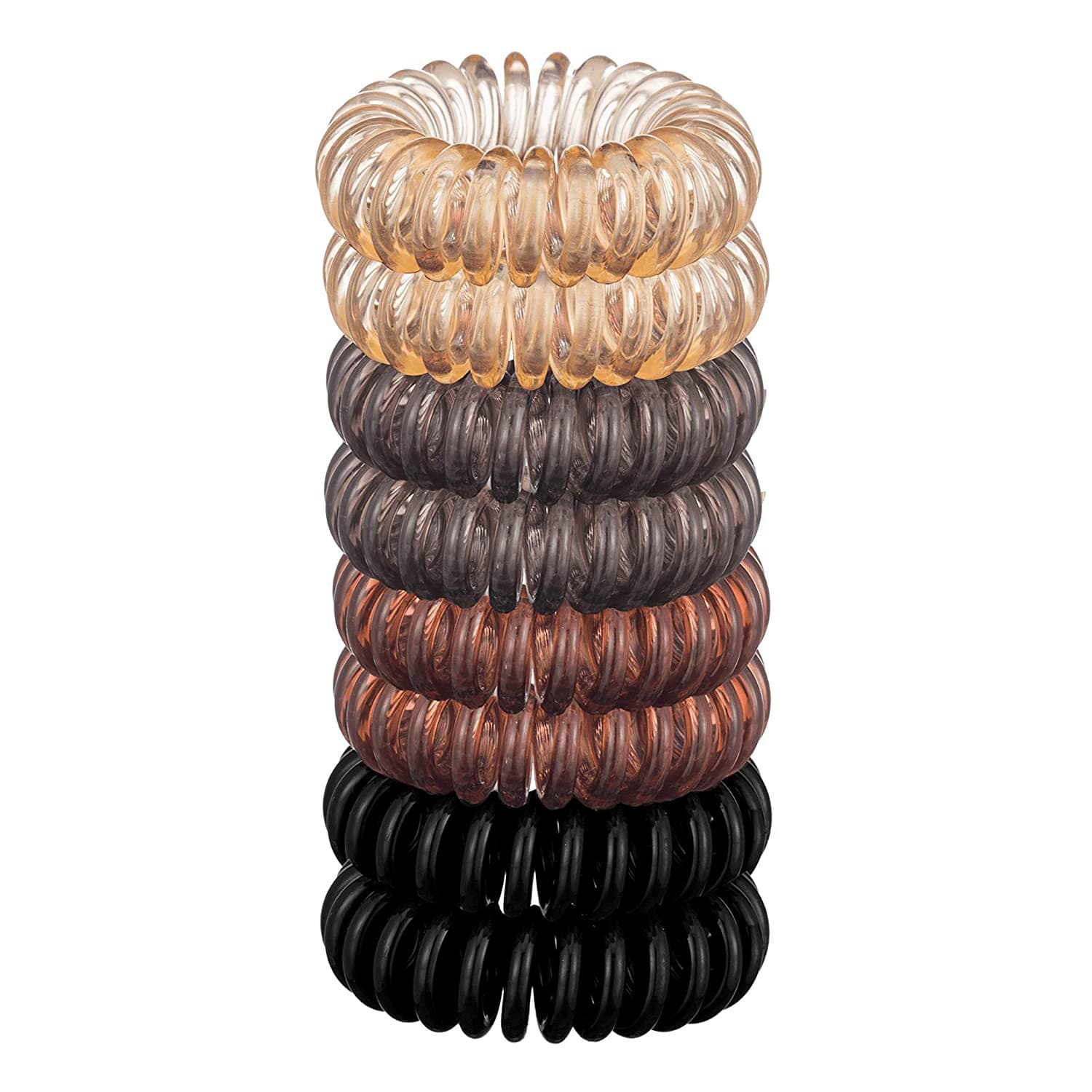 Spiral Phone Cord Hair Ties thumbnail 2