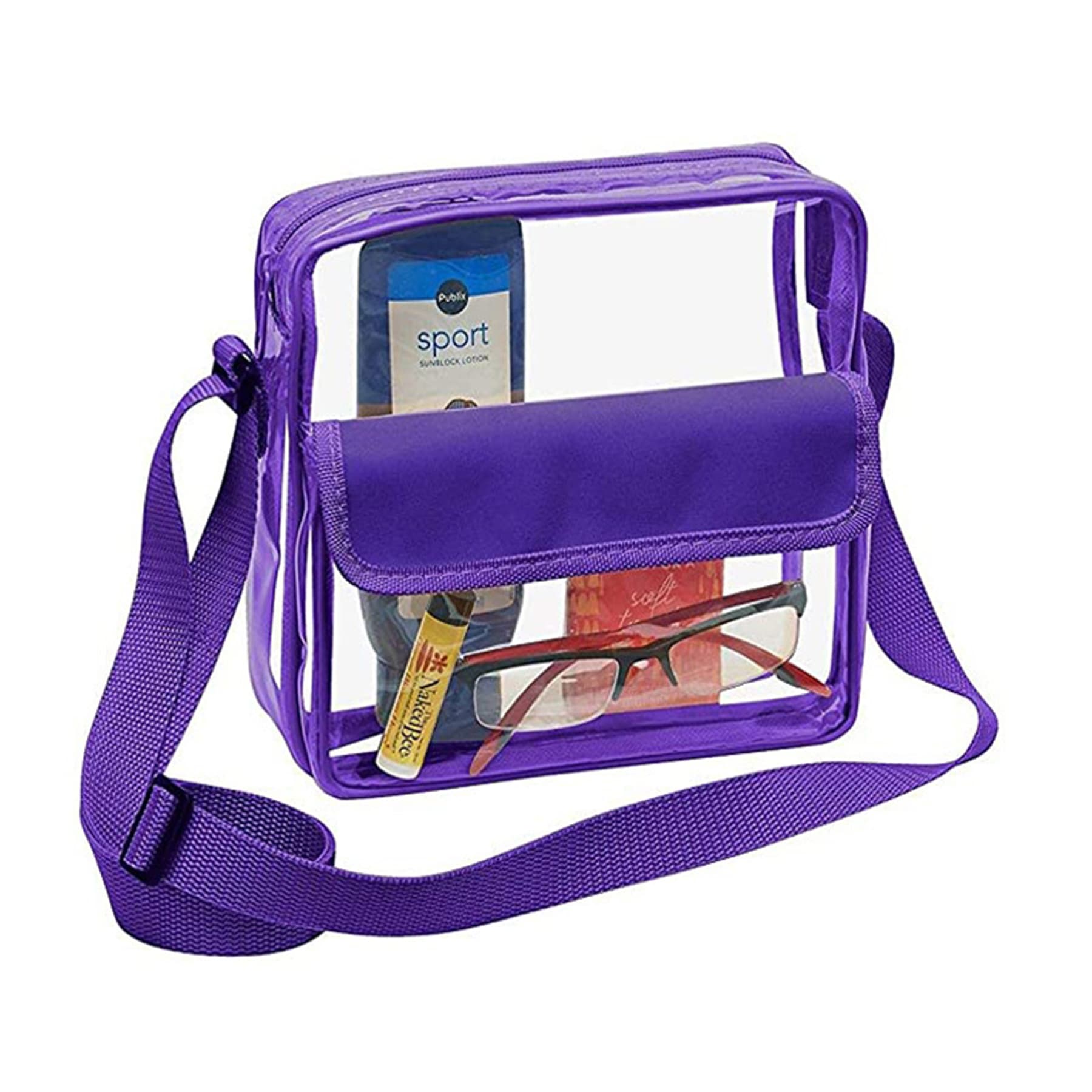 Pvc Transparent Crossbody Single Shoulder Bag thumbnail 9