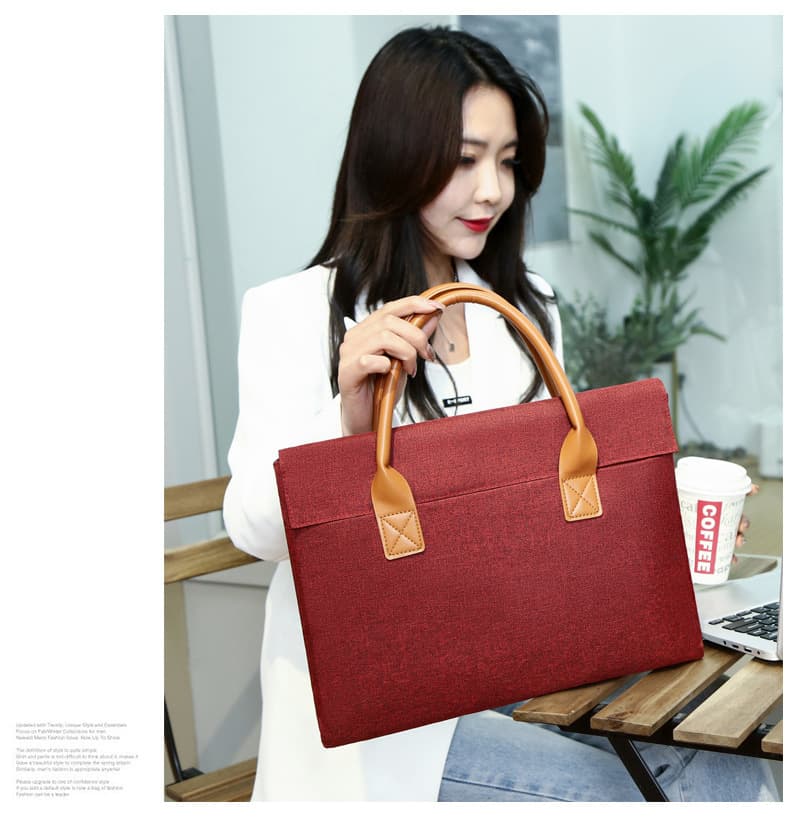 Protective Multifunctional Briefcase Bag w/Magnetic Closure thumbnail 7