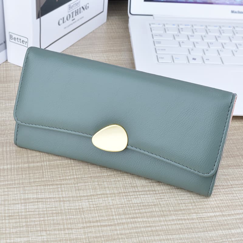 Women’S Leather Large Capacity Purse Card Bag thumbnail 6