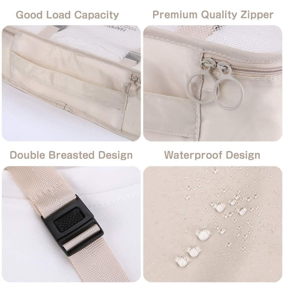 8 Set Packing Cubes Organizers thumbnail 2