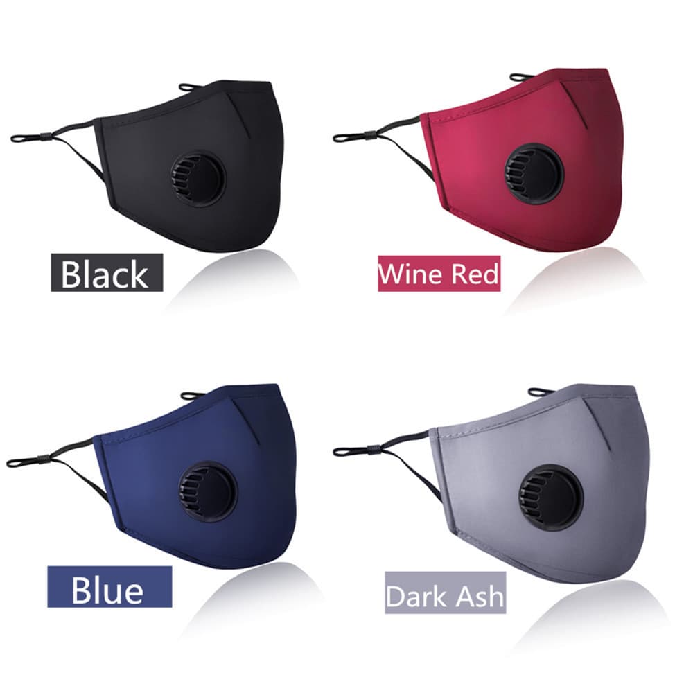 PPE Cotton Mask With breather Filter thumbnail 5
