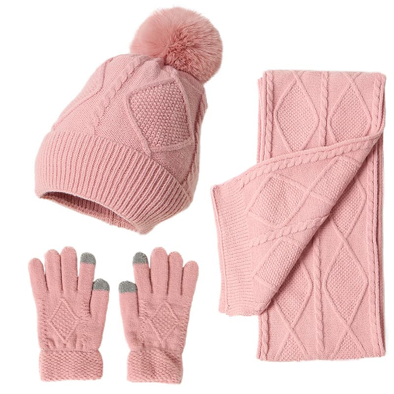 3Pcs Winter Scarf Set thumbnail 2