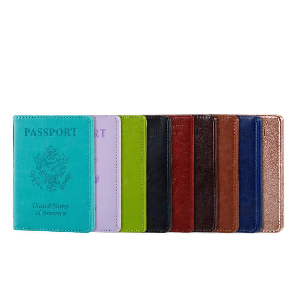 Leather Vaccine Card Wallet 4×3″ thumbnail 5
