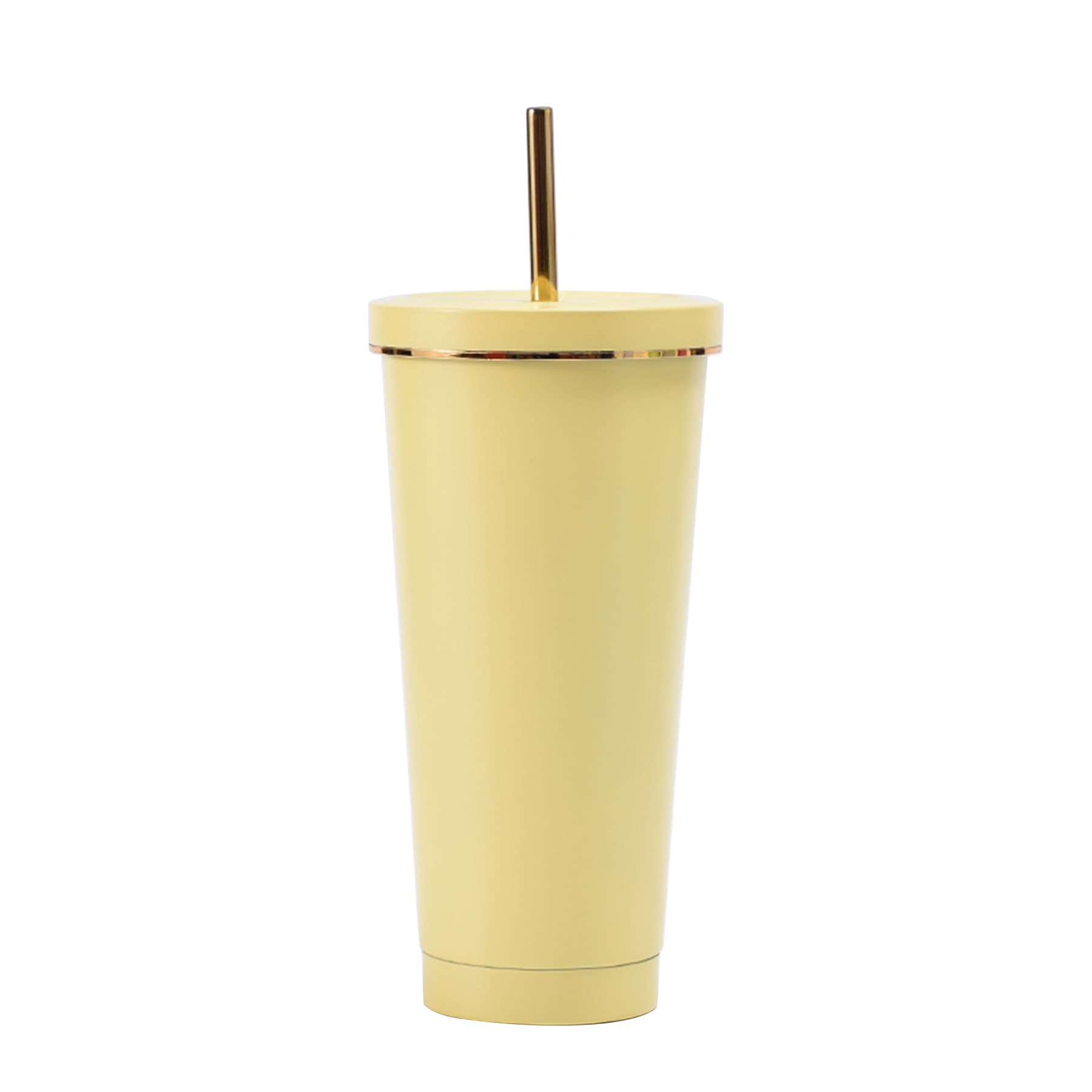 17oz Metallic Coffee Tumbler Insulated Metal Cup thumbnail 5
