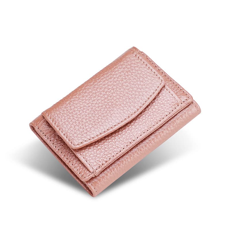 Genuine Leather mini ladies purse wallet thumbnail 8