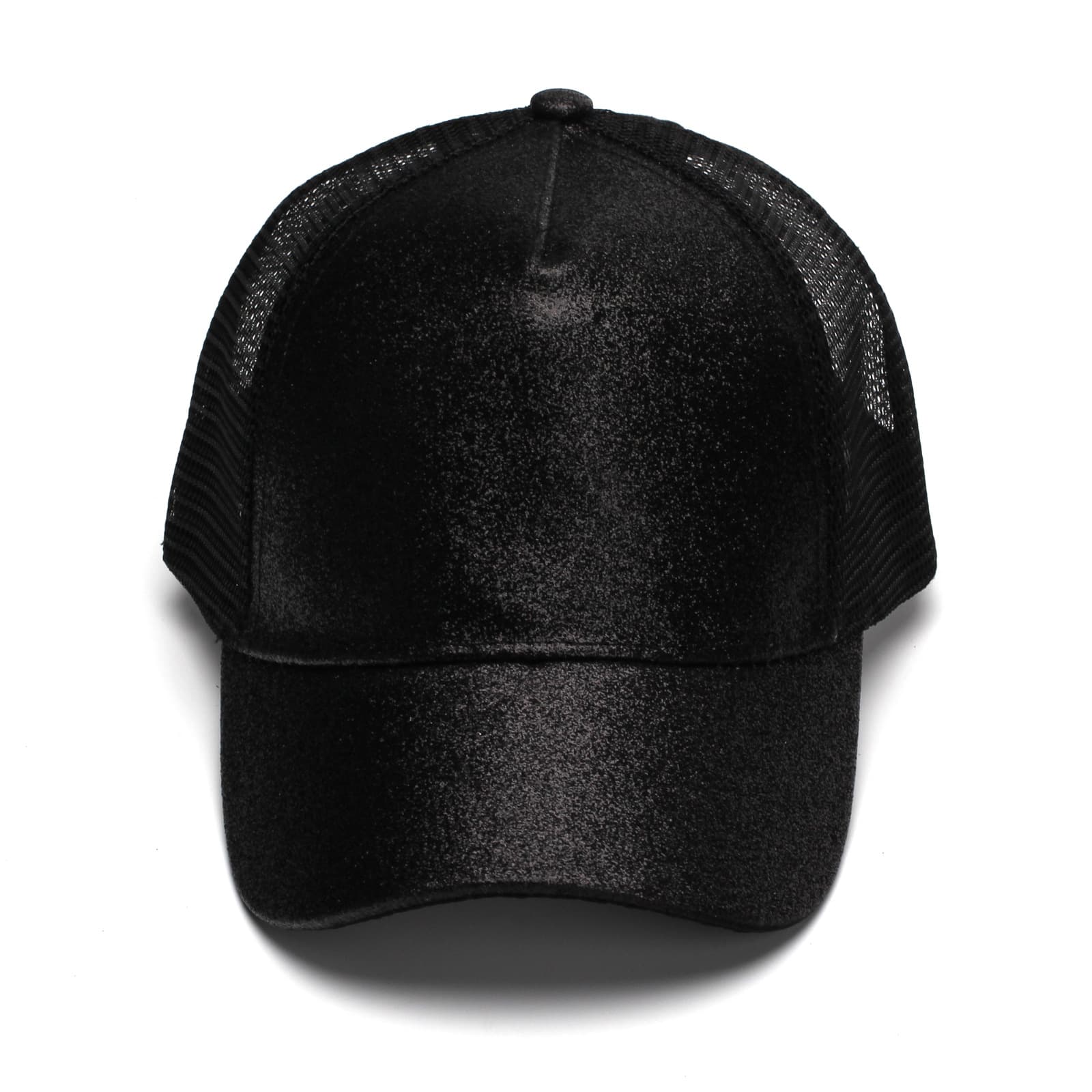 Ponytail Vintage Sports Glitter High Bun Hat thumbnail 3