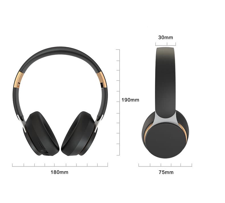 Wireless Bluetooth Headphones Built-in Microphone thumbnail 5