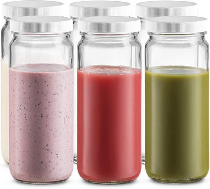 16 Oz Reusable Glass Water Juicing Bottle thumbnail 4