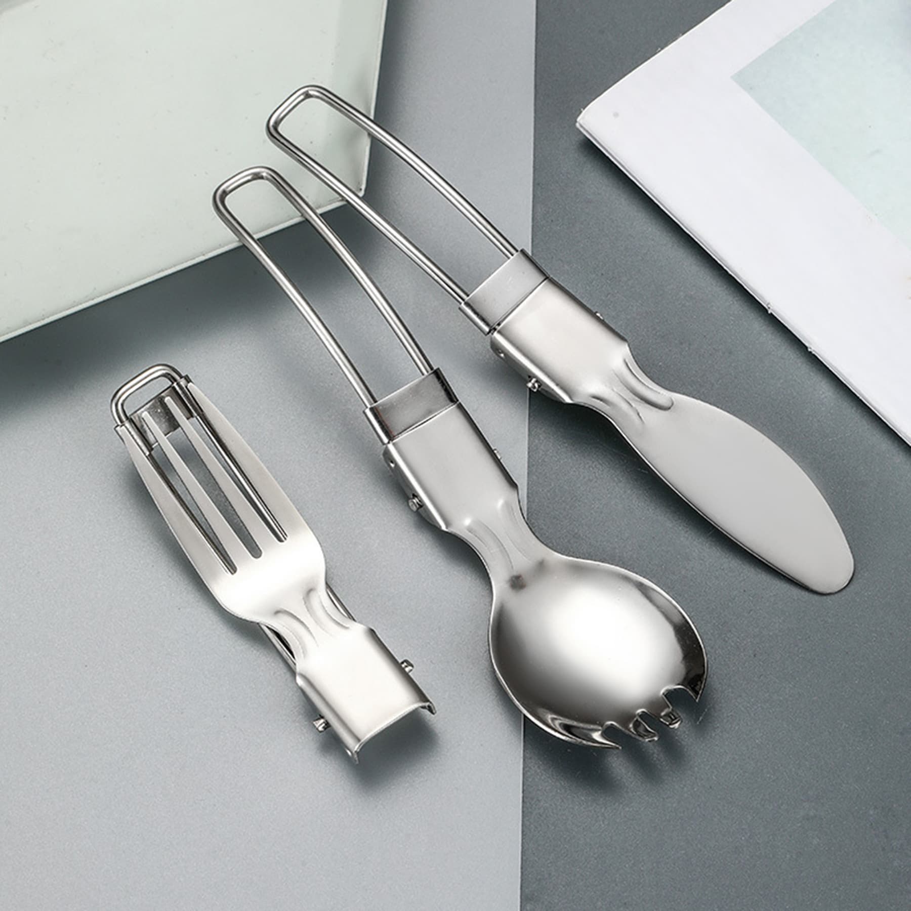 6pcs Reusable Flatware Sets With Carrying Case thumbnail 8