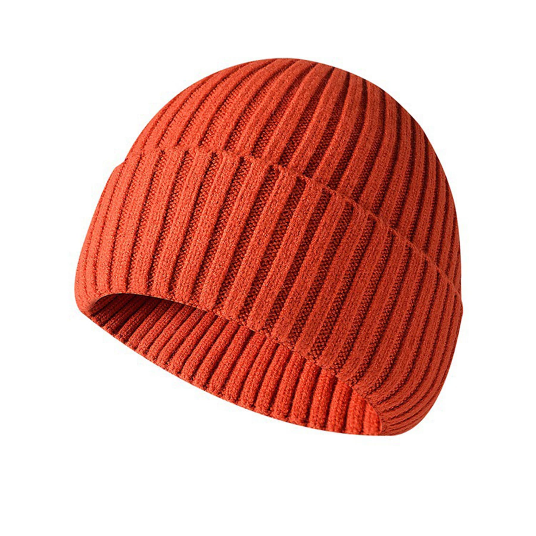 Winter Men's And Women's Knitted Foldover Hat thumbnail 15
