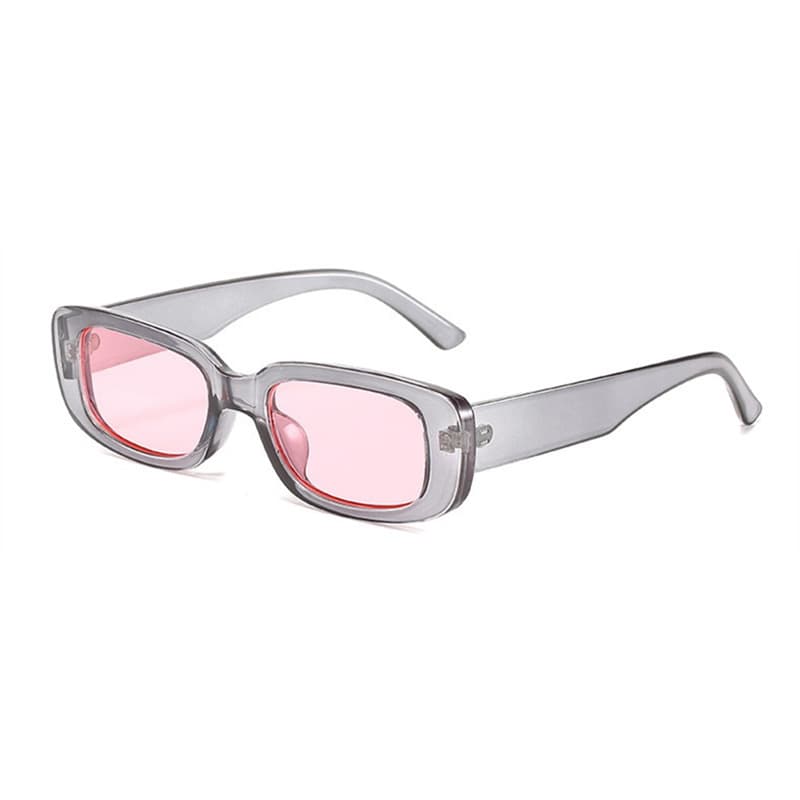 Vintage Square Eyewear Retro Trendy Wide Frame Sunglasses thumbnail 6