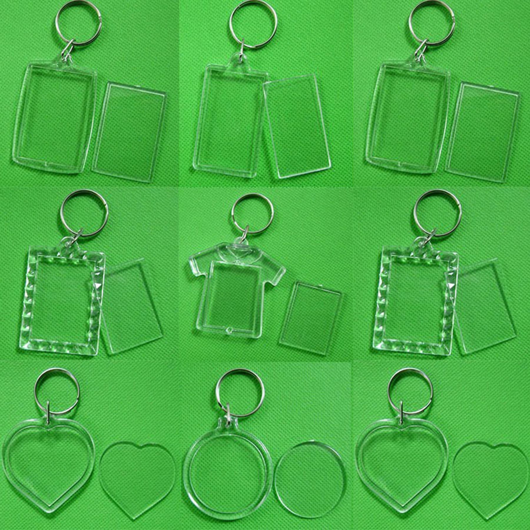 Rectangle Acrylic Photo Insert Keytag thumbnail 10