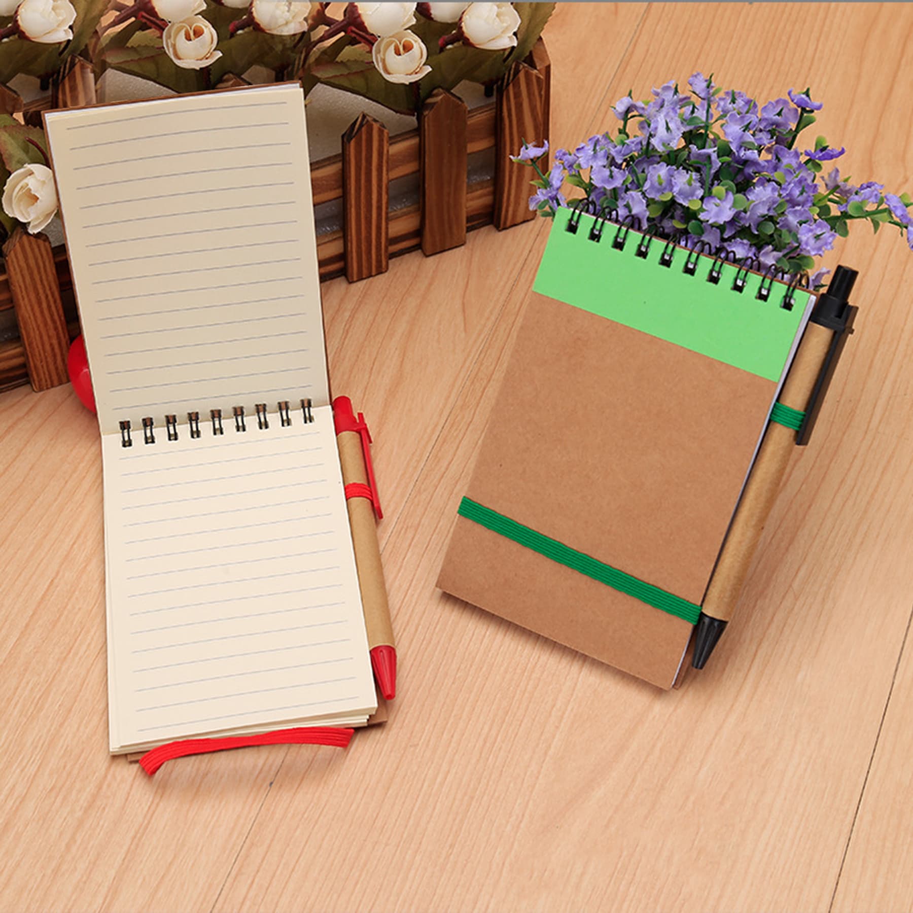 Pocket Kraft Spiral Notebook Kit thumbnail 6