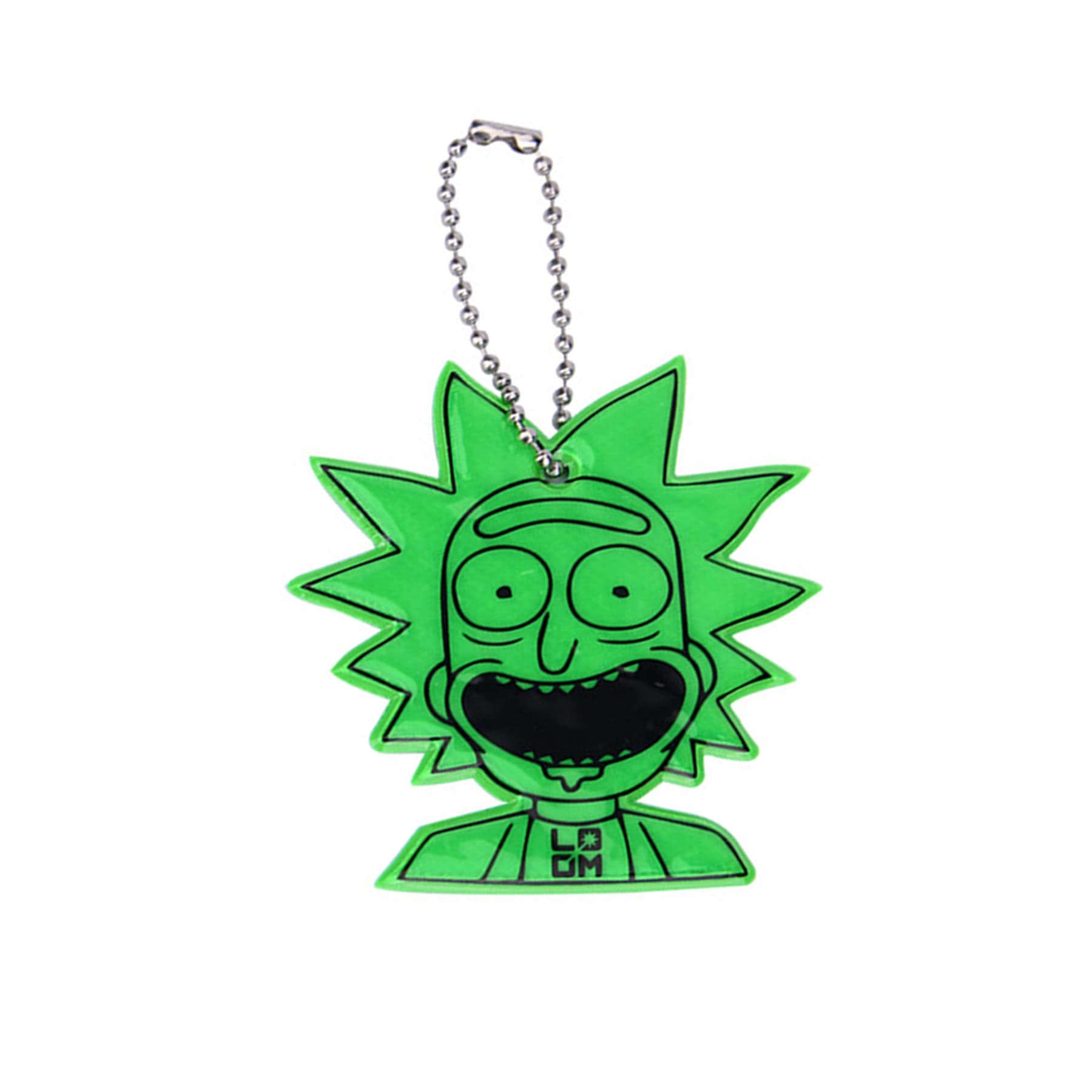 Pvc Custom Shape Reflective Pendant Keychain thumbnail 2