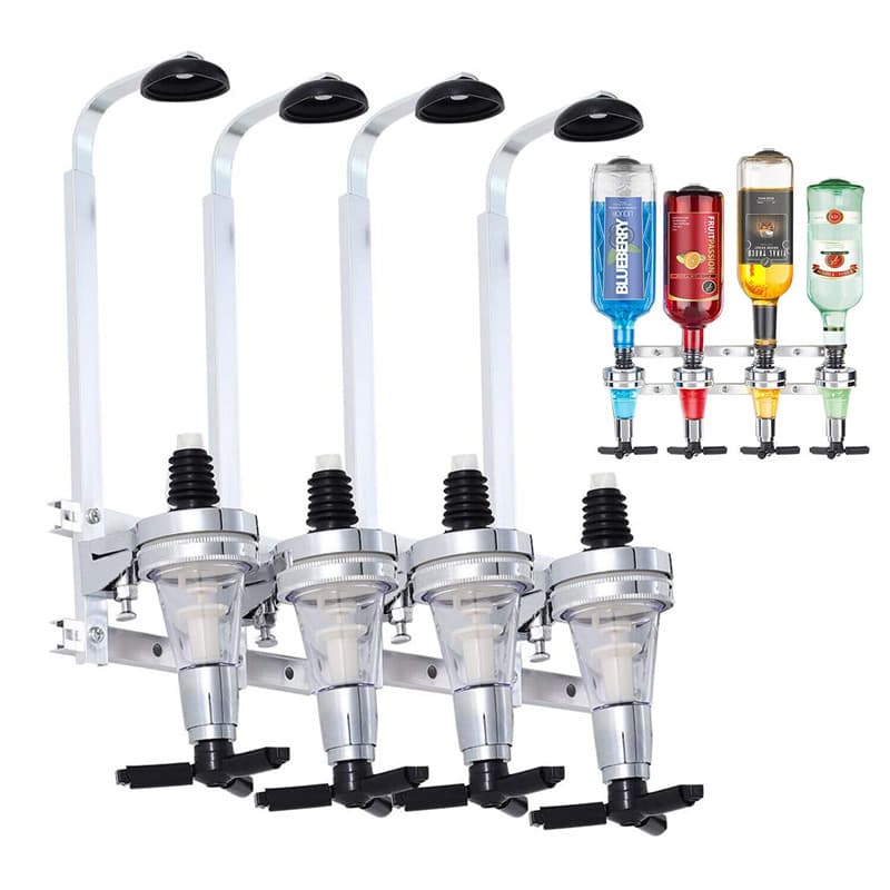 Wall Mounted Liquor Dispenser Aluminum Bracket thumbnail 3