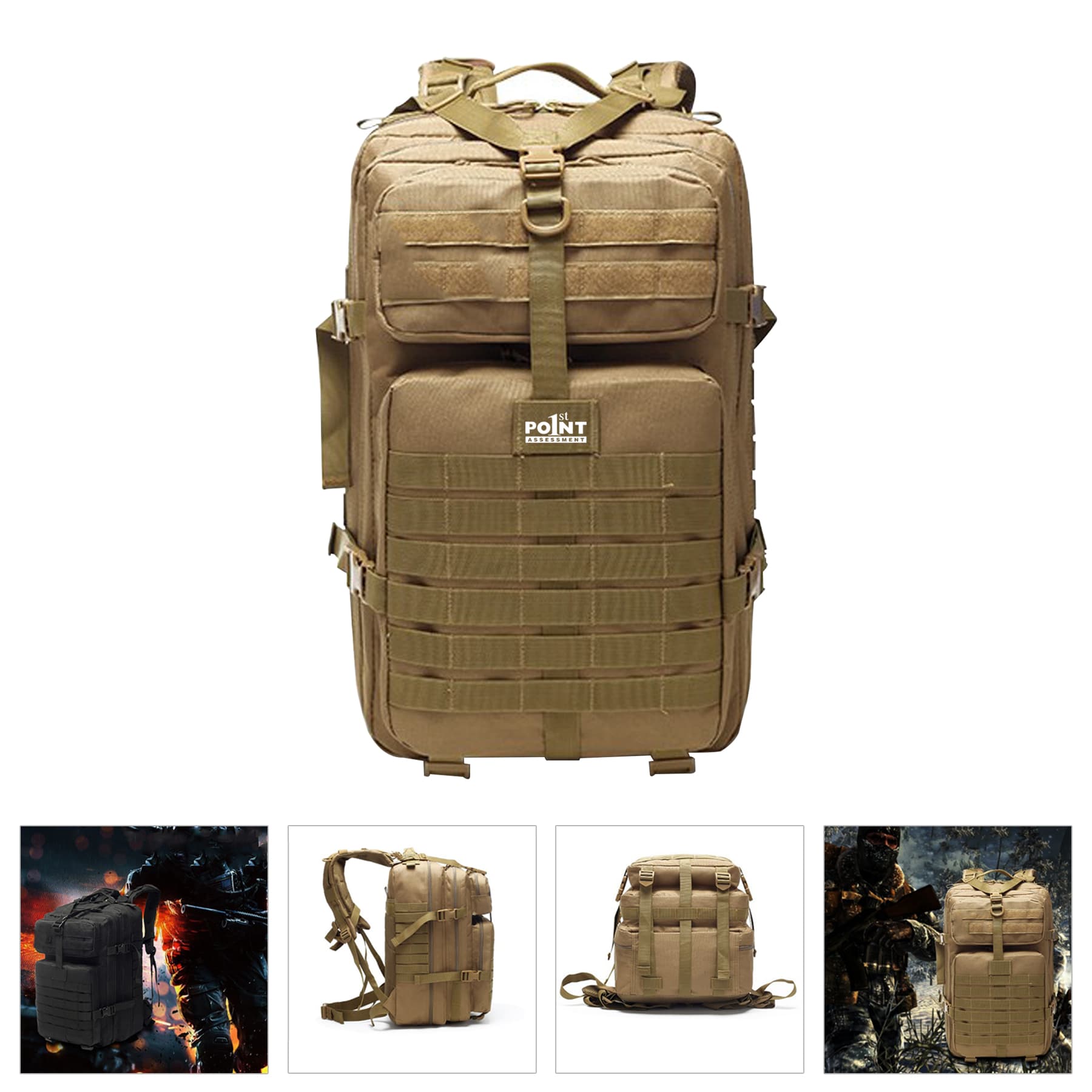 Outdoor Hiking Large Military Backpacks
