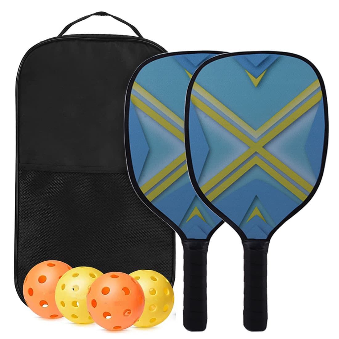 Wood Pickleball Paddles Set of 2 thumbnail 4