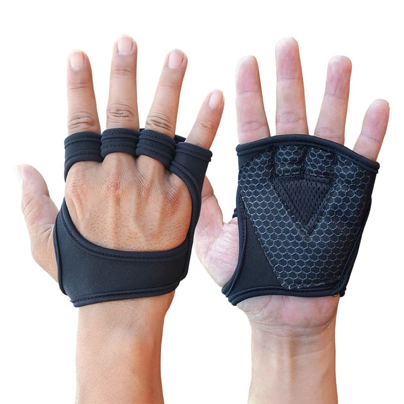 Antiskid ice silk dew two finger Gloves thumbnail 7