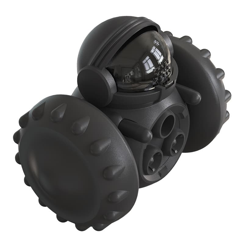 Interactive Dog Treat Toys, Robot Shape Slow Feeder thumbnail 2