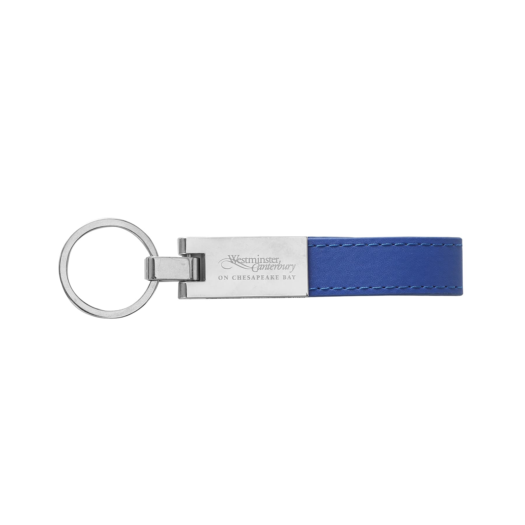 Leatherette Silver Key Ring thumbnail 3