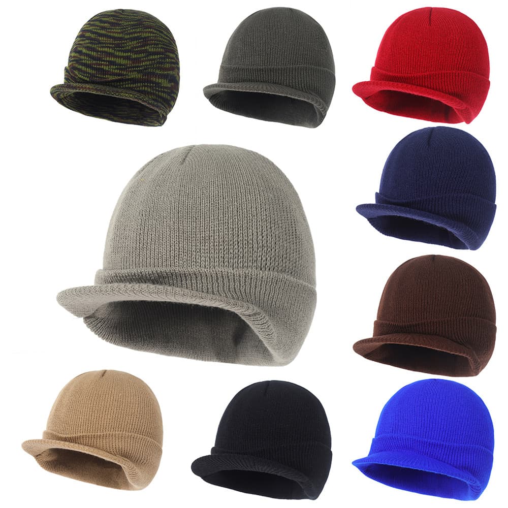 Knit Brim Beanie Cap thumbnail 2