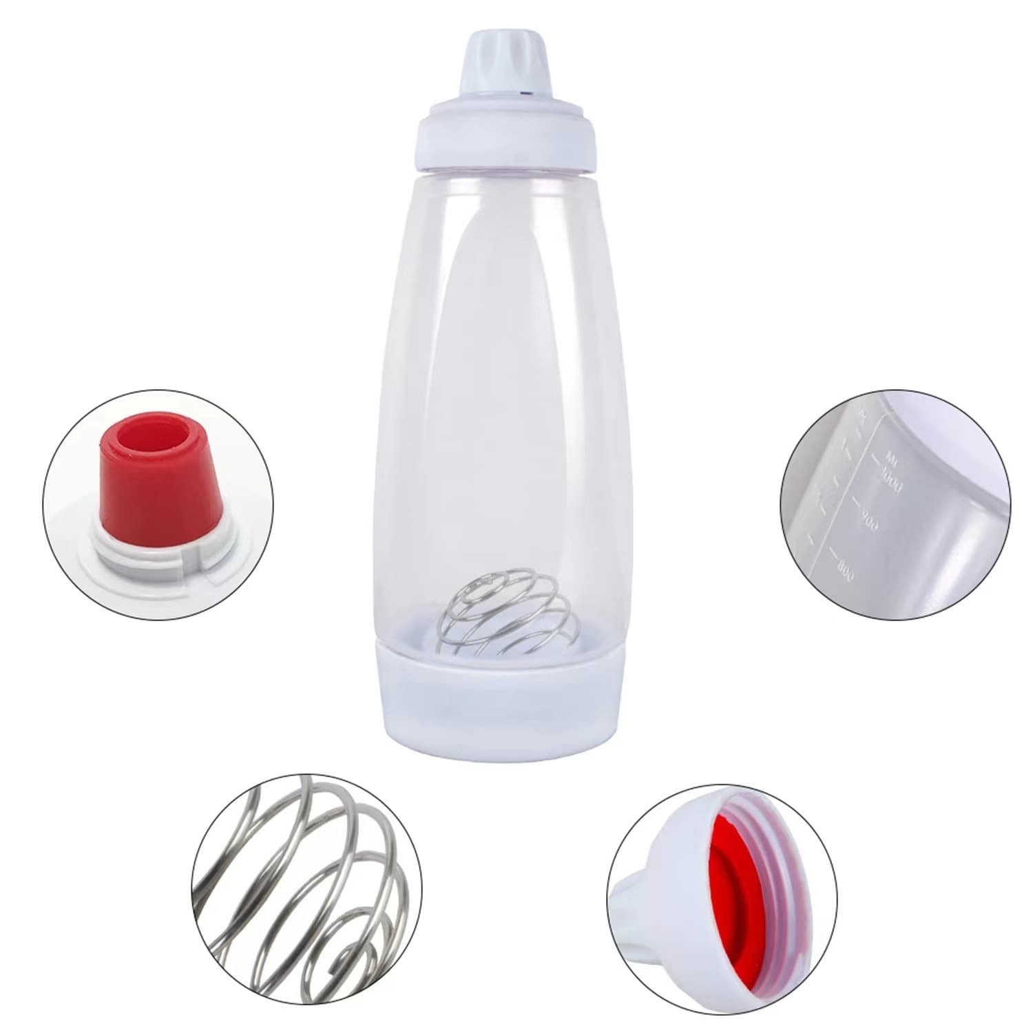 Pancake Batter Dispenser and Mixer with BlenderBall thumbnail 3