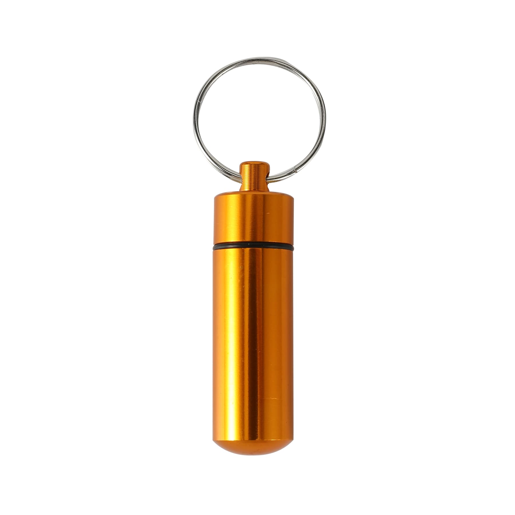 Waterproof Aluminum Alloy Pill Box Keychain thumbnail 2