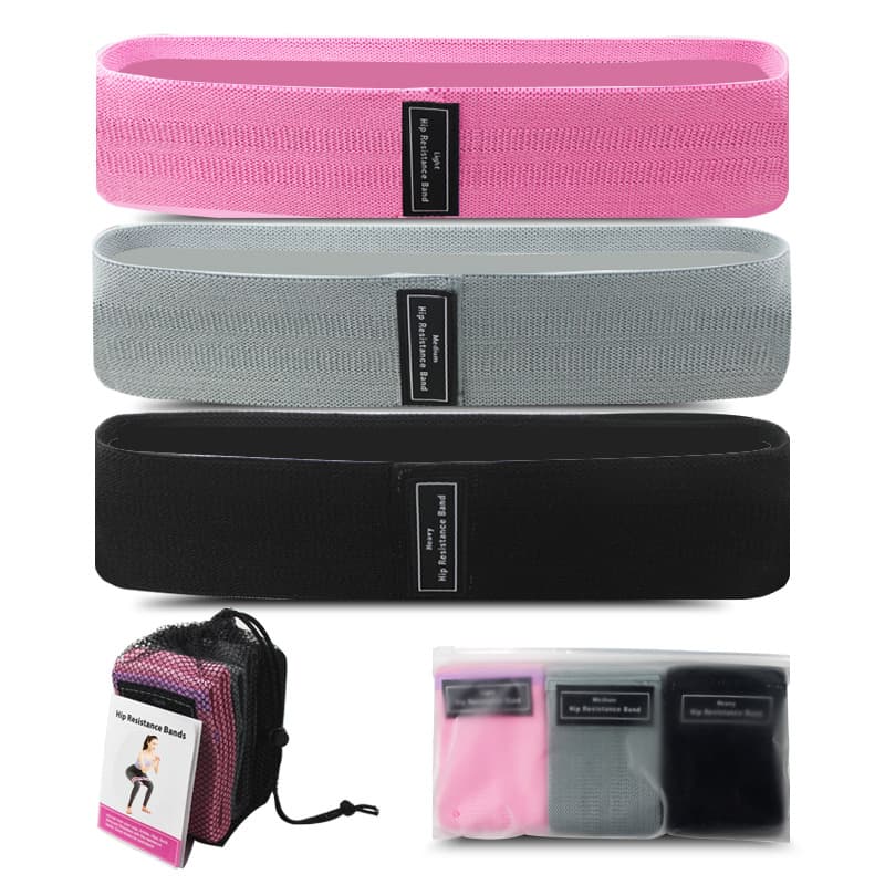 Fitness 3 Resistance Bands for Legs and Butt Yoga thumbnail 6
